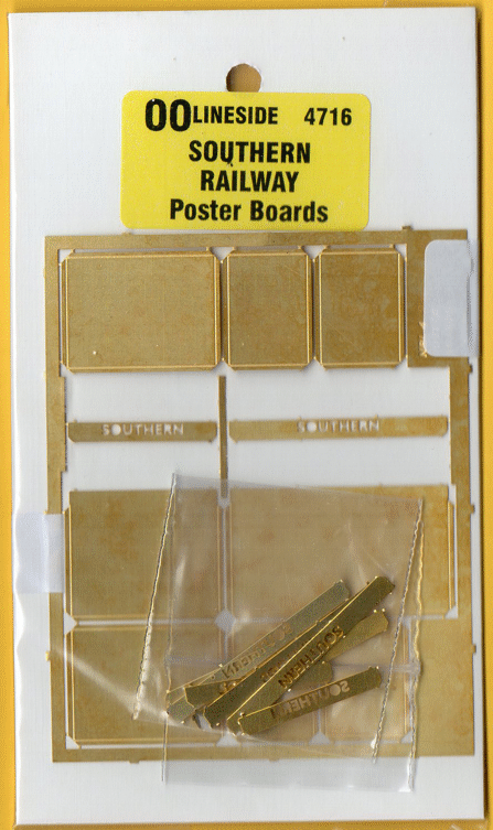 OO poster boards for Southern Railway