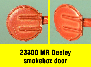 MR Deeley smokebox door N gauge