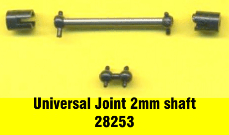 universal joint 2mm shaft