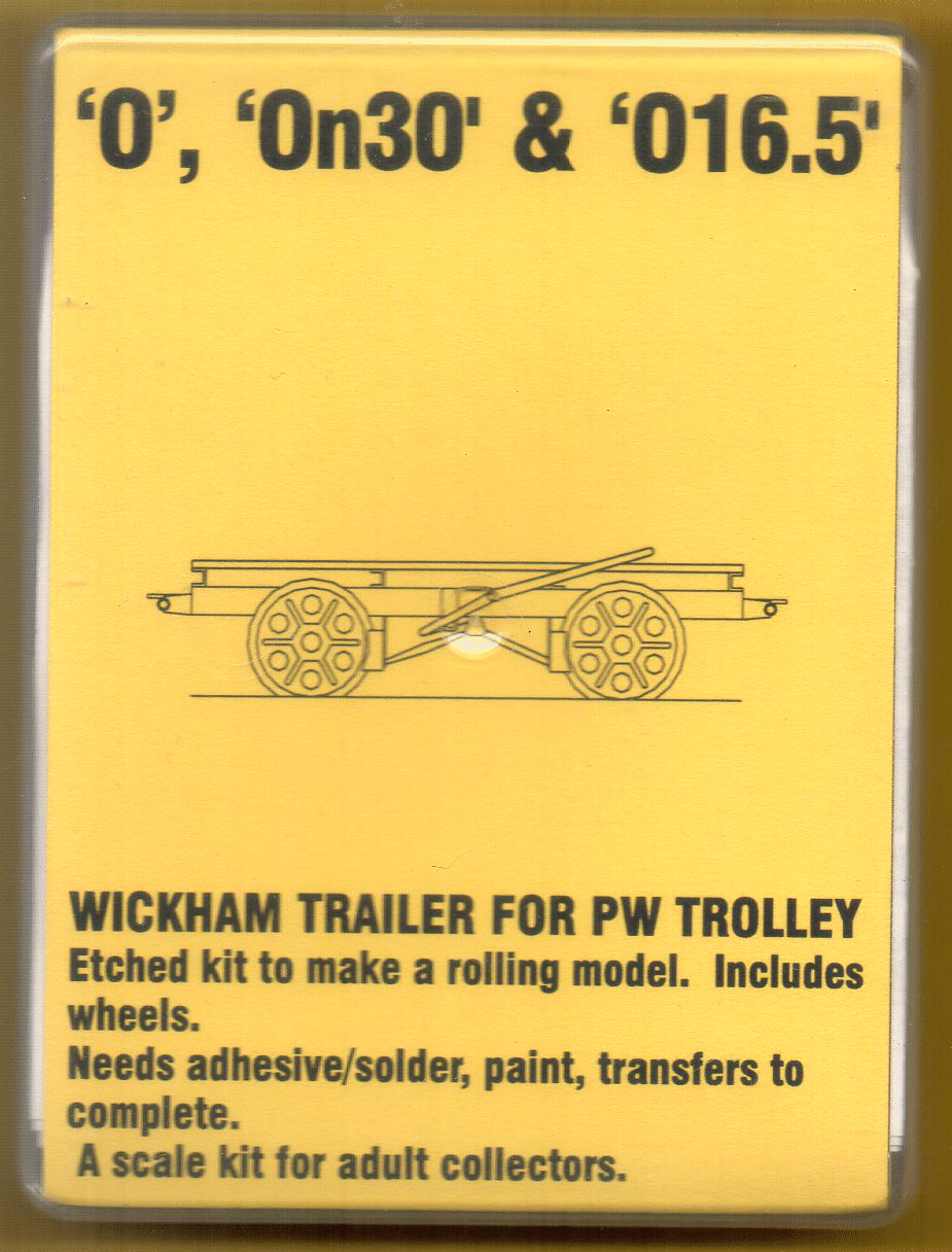 Wickham Trailer for a Permanent Way Trolley
