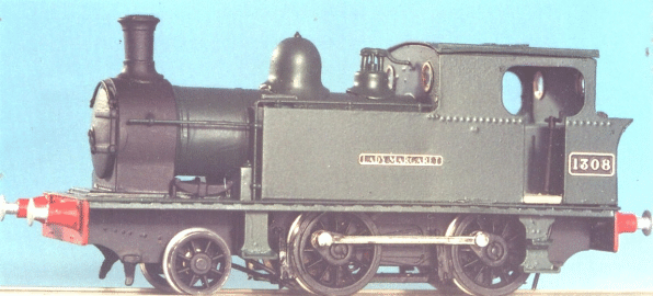 Lady Margaret 2-4-0T as built by Andrew Barclay OO kit