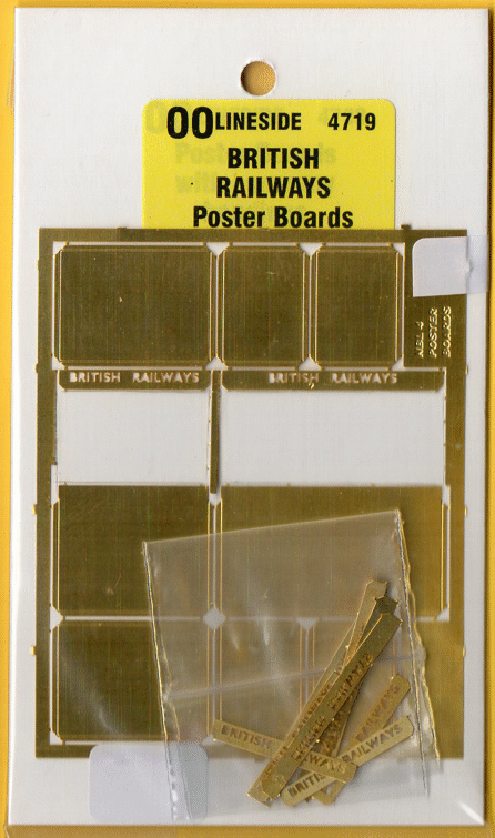 OO poster boards British Railways